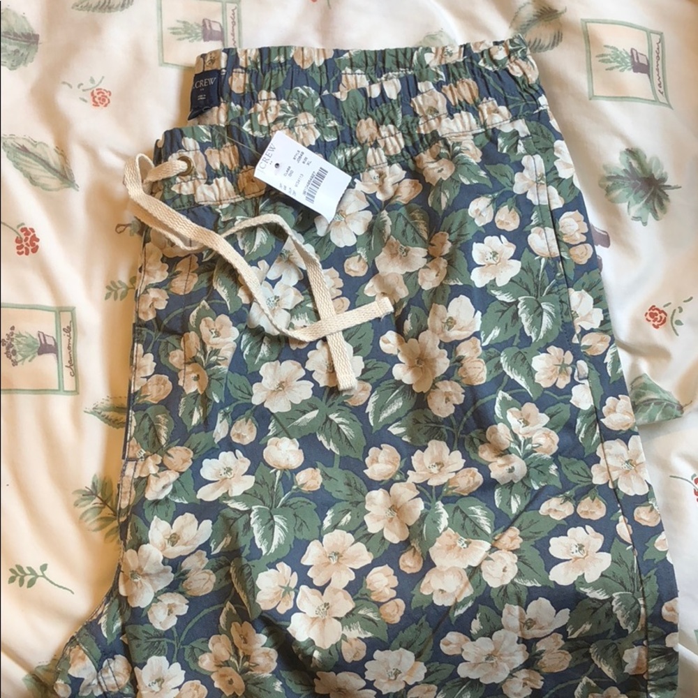 NWT J Crew mens drawstring shorts size XL
